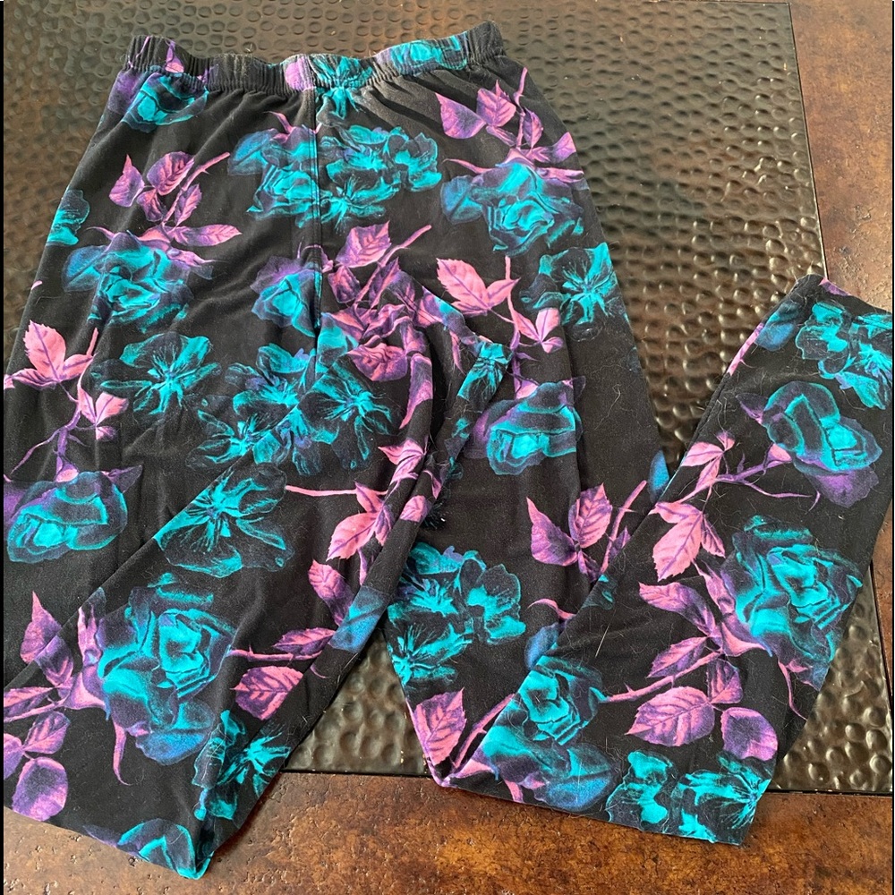 floral leggings